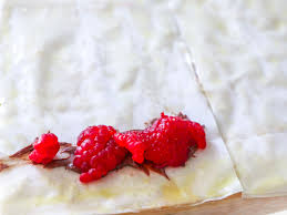 The greek orange filo cake is one of the most famous greek desserts. Nutella And Raspberry Filo Pastry Rolls From Bowl To Soul