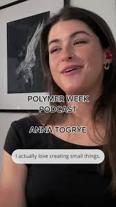 A new episode of the Polymer Week Podcast is here. This time with Anna  Togrye, an American sculptor who creates unbelievable animal sculptures  from polymer clay. 👏🏻 Enjoy listening to this episode
