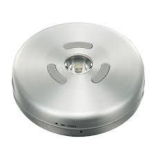 Commercial Electric 3 3 In Led Brushed Nickel Puck Light Ba1200sxl The Home Depot Puck Lights Commercial Electric Led
