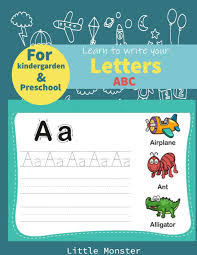 They are full of picture clues that make it. Amazon Com Alphabet Trace The Letters Practice Handwriting Workbook Letter For Preschoolers Kids Age 3 5 Kindergarten Alphabet Writing Practice 9781670896353 Letter Tracing Book Perfect Books