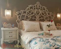 Oyma Beyaz Dekoratif Yatak Baslik Carved White Decorative Bedding Head Yatak Dekoru Yatak Basliklari Yatak Basligi