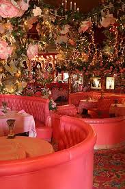 Madonna inn is located in san luis obispo. Madonna Inn Restaurant Retro Interior Design Interior Design