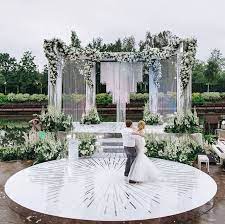 Beautiful Modern Outdoor Wedding Design Wedding Stage Design Wedding Stage Decorations Wedding Stage