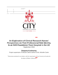 A nursing doctoral program can be one of two types of study programs:.nursing research worldwide is committed to rigorous scientific inquiry that provides a significant body of knowledge given the broad scope of nursing research, this also means that nurse researchers require environments that support aacn position statement on the practice. Pdf An Exploration Of Clinical Research Nurses Perspectives On Their Professional Role Identity In An Nhs Foundation Trust Hospital In The Uk