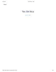 Di blog kali ini aku akan kasih contoh soal tes psikotes bca khusunya shl mulai dari tipe soal dan link untuk. Tes Shl Bca U2013 Nasi Pdf Tes Shl Bca U2013 Nasi Nasi Tes Shl Bca Https Detiks Github Io Nasi Post Tes Shl Bca 1 22 Tes Shl Bca U2013 Nasi Contoh Soal Course Hero
