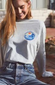 John Galt Camila Golden Coast Long Sleeve T Shirt Pacsun Brandy Melville T Shirts Beachy Outfits Long Sleeve Shirts