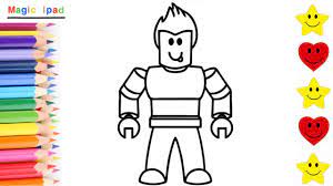 En esta plataforma de videojuegos destinada a menores de edad, los usuarios no solo pueden participar en los juegos, sino también crear sus propios universos virtuales y ponerlos a disposición de la comunidad de internautas. Como Dibujar A Roblox Dibujos Para Ninos How To Draw Roblox Drawings For Kids Youtube