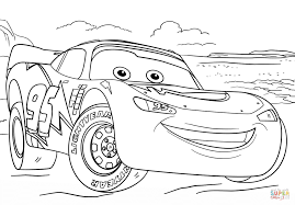 Floral coloring page by alisa burke. Lightning Mcqueen Coloring Pages For Kids Coloring Pages Responsible