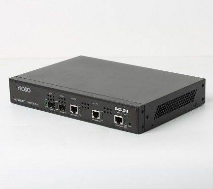 HiOSO HA7302CST Epon Olt 2 Ports 2 Pon Olt With 2 SFP Modules Px+++ Support