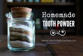 homemade tooth powder recipe