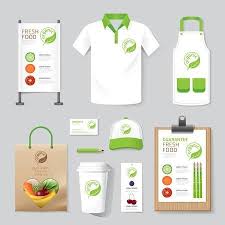 Vector Health Beauty Shop Set Flyer Menu Package T Shirt Logo Packaging Design Health And Beauty Shop Flyer
