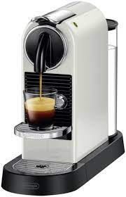 Hi emmy, the nespresso citiz has two programmable cup sizes: Delonghi Citiz En 167 W Weiss Buy