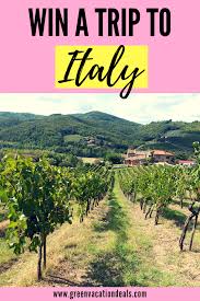 Enter Drink Italia Trip To Italy Sweepstakes And A Trip To Italy Could Be Yours The Grand Prize Is 1 000 Credit Toward Italy Travel Trip Travel Giveaways