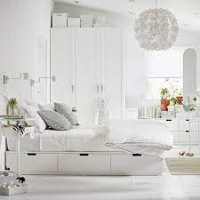 Nordli bettgestell mit kopfteil und aufb weiss ikea deutschland. Nordli Bettgestell Mit Schubladen Weiss 140x200 Cm Ikea Osterreich
