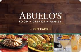 Check spelling or type a new query. Gift Cards Abuelo S