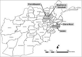 Besides the capital kabul, afghanistan has several other. Districts Surveyed In The Baghlan And Nangarhar Provinces In Download Scientific Diagram