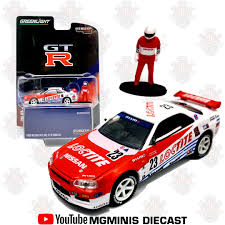 GreenLight vs Tarmac Works 1999 Nissan SkyLine GT-R R34 Loctite – MgMinis  Diecast