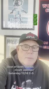 Best of Both Worlds-Craft edition! Dry January ✅ Damp January ✅ Playoff  Drinking ✅ WE GOT YOU!!!