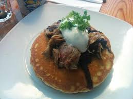 Building in toronto, on m5r 2v3, canada. Smoked Duck Pancakes Blueberry Compote Chevre Picture Of Barque Smokehouse Toronto Tripadvisor