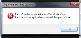 Could not create the java virtual machine. Could Not Create The Java Virtual Machine Java Edition Support Support Minecraft Forum Minecraft Forum