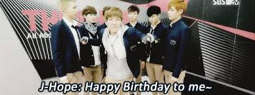 Bts singing happy birthday gif. Happy Birthday Kpop Bts Gif Ezu Photo Mobile