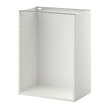 Metod White Base Cabinet Frame 80x60x80 Cm Ikea Ikea Placard Rangement