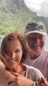 Tahiti IS nice! 😍 such beautiful shades of 💙🩵💚 Tropical tranquility &  lazy lagoons 🏝️ , ., ., ., ., ., #stayfitstayhealthy , #wellnesscoach ,  #wellness , #beactive , #fitover50 , #fitover60 , ...