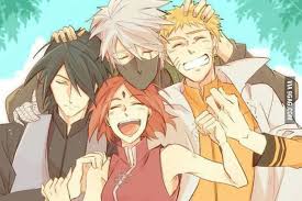 Team 7 Those Feels Naruto Cute Anime Naruto Naruto Art