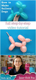 You can draw eyes and a smile on the dog's head to complete. How To Make Balloon Dogs Inner Child Fun