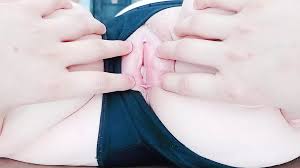 Panty Full of White Discharge While I Open Her Pussy with My Fingers