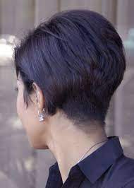 Black Short Hairstyles Back View Short Stacked Hair Short Hair Styles Stacked Hairstyles