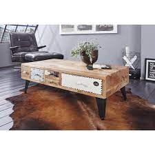 Mango wood coffee table with drawers. Coffee Table 5 Drawers Mango Solid Wood Industrial Rustic Furniture Buy Industrial Furniture Wood Furniture Rustic Furniture Product On Alibaba Com