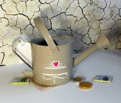 Cash Gift Wedding Watering Can Customizable Geldgeschenke Geldgeschenke Hochzeit Kieskanne