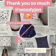 The Best Way To Get Over Post Holiday Blues Is Finding Your Terrazzo Lampshade In The Notebooklive Sunday Magazin Post Holiday Blues Finding Yourself Terrazzo