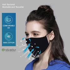 Best seller in reusable respirators. Protective Adult Cloth Face Mask Black 10 Simcorner Australia