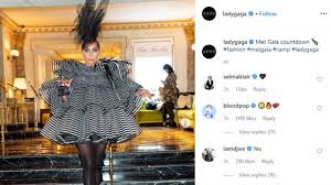 Whether it is donning a meat dress, a bubble, an egg, beetle wings, an octopus, or a pyrotechnic bra (and other wild costumes you can think of), she does it all with elan. Lady Gaga Vows In A Marc Jacobs Dress