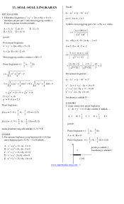 Pdf 11 Soal Soal Lingkaran Abi Sukma Academia Edu