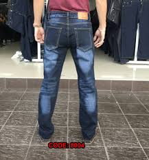 Spot produk baru seluar jeans lelaki musim sejuk cool ai levi versi korea yang longgar dari trend seluar denim retro yang langsing. Hj Jeans