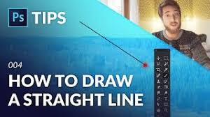 1) create a new layer for your shape. How To Draw A Straight Line In Photoshop Youtube