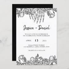 See more ideas about halloween wedding invitations, halloween wedding, wedding invitations. Halloween Wedding Invitations 100 Satisfaction Guaranteed Zazzle