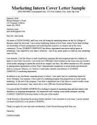 Cover Letter Internship Helps Writing An Internship Cover Letter With Examples
