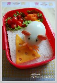 Mouse Love Cheese Bento Creative Food Fun Kids Food Kids Meals