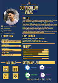 Maybe you would like to learn more about one of these? Curiculum Vitae Cv Perkenalan Diri Curriculum Vitae Coreldraw Cv Kreatif Creative Cv Template Resume Kreatif