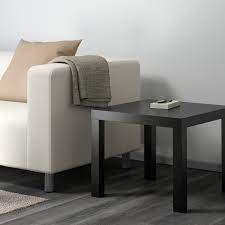 You can choose the easier — to deliver a cup of coffee and put the tv remote. Lack Side Table Black 55x55 Cm Ikea