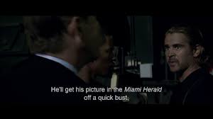 Miami vice is a movie made by a man whose mastery of the medium, and whose obsessive concerns for detail, put images of uncommon distinction miami vice was not a great film, but i believed it was a decent crime drama. Miami Herald Newspaper In Miami Vice 2006