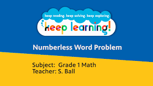 6.) peter earned three stars. Keep Learning Grade 1 Math Numberless Word Problems Season 1 Pbs