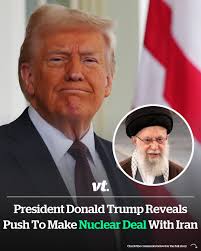 He has reached out to Iran's Supreme Leader, Ayatollah Ali Khamenei.