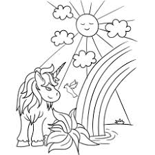 Best coloring pages of the most popular unicorn types. Top 50 Free Printable Unicorn Coloring Pages