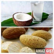 Soak Bitter Kola In Coconut Water For 2 Days Drink Morning And Night To Get These Benefits Amazgist Ent Operanewsapp Coconut Water Food Coconut
