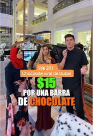 Delicioso chocolate viral de Dubái